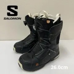 SALOMON スノーボードBOAブーツ ブラック 26.0cm
