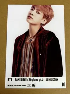【BTS】‪#442①ミニフォトカード★Airplane pt.2★ ジョングク