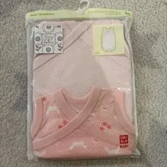 ユニクロ　UNIQLO コットンメッシュインナーボディスーツ　2P サイズ60