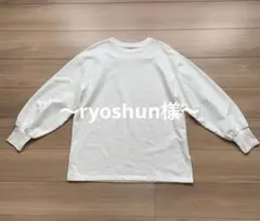 〜ryoshun様〜【GU】白トレーナー／長袖Tシャツ／ロンティー