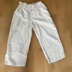 GU ドット柄キッズパンツ 130cmのサムネイル