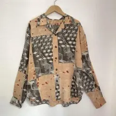 エッシャーだまし絵シャツ