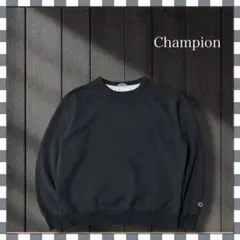 E*u様 4792/チャンピオン ワンポイント刺繍ロゴ スウェットL