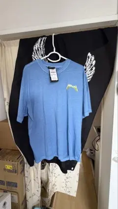 METALLICA 半袖 Tシャツ デジタルブルー Lサイズのサムネイル