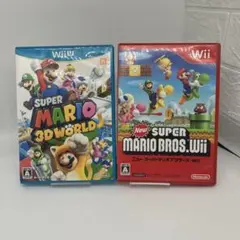 Wii,WIIU マリオソフト２本セット
