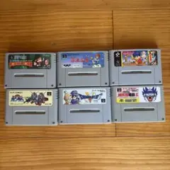 スーパーファミコン ゲームソフト 6本セット
