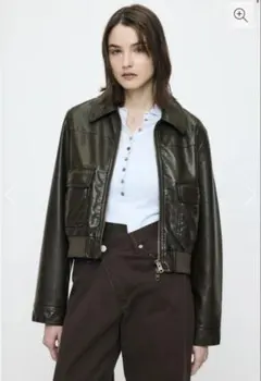 Moussy COMPACT F/LEATHER ブルゾンのサムネイル