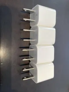 Apple USB充電器 4個セット　中古