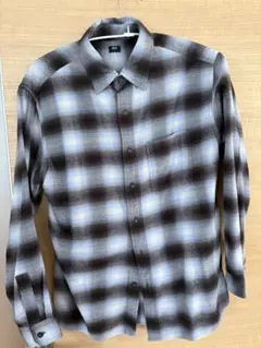 ユニクロ　フランネルチェックシャツ