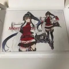 矢矧改ニ　Merry Xmas クリスマス　コニシ　艦これ　アクリルボード 艦これ アクリルボード 杉 樫 榧 コニシ 呉 艦これ展 - メルカリ