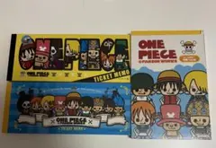 ワンピース　メモ帳　3種セット