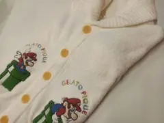 新品未使用タグ付！ジェラピケ × スーパーマリオ コラボ ルームウェア ホワイト