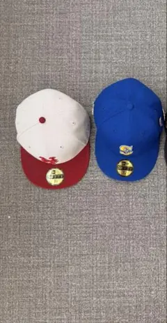 NEW ERA 59FIFTY キャップ 3点セット(チャーム付き)7 8/3
