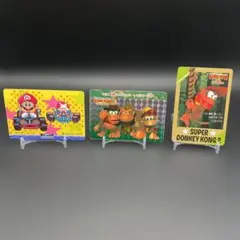 ニンテンドースーパードンキーコング2 カード 3枚セット