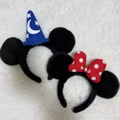 ディズニー カチューシャ ミッキー＆ミニー