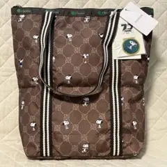 レスポートサック　スヌーピー　レモノグラム　トートバッグ