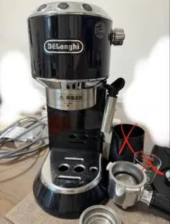 美品 デロンギ スティローザ EC235J-BK ボトムレスフィルター付 Home Cafe / 【即納】MUVNA スティローザ ECO310 EC221対応 ボトムレス