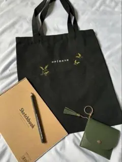 orinasu 刺繍トートバッグ　大きめ頒布バッグ