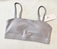 新品✨CRZ YOGA スポーツブラ ズレにくい グレー C70〜D70