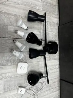 PHILIPS Hue スポットライト 4灯 RGB電球4個 Bridge付き