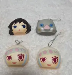 鬼滅の刃　ふかふかスクイーズパン 冨岡義勇 宇髄天元 嘴平伊之助セット