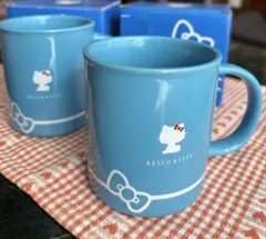 新品♡ハローキティ　ペアマグカップbyローソン