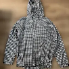 ミスタージェントルマン　チェック柄 フード付き ウィンドブレイカー