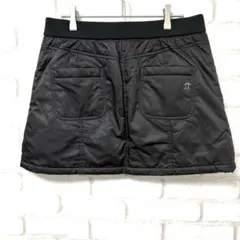 【美品】 Munsingwear ゴルフ　スカート　中綿　黒　LL