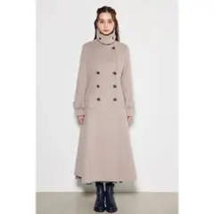 rienda ホワイトベージュ ロングコート M トレンチこーと