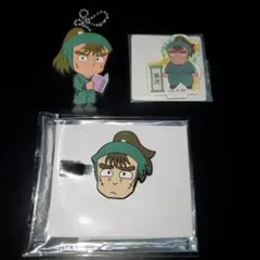 忍たま乱太郎　中在家長次　前髪クリップ　ラバマス　アクスタ　３種