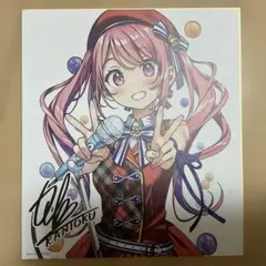 カントク イラスト 複製サイン入り色紙 - メルカリ