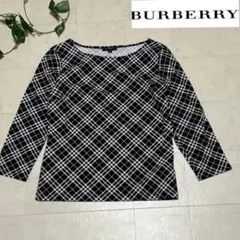⭐️BURBERRY LONDON ⭐️バーバリー チェック柄 七分袖 トップス