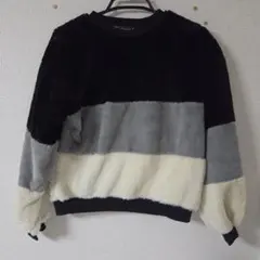 as know as ファー プルオーバー スウェット