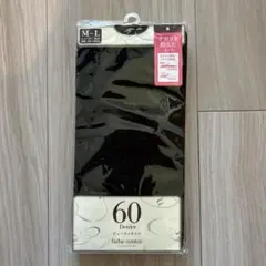 tutuanna 60デニール ブラックストッキング M-L