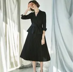 RUIRUE BOUTIQUEネイビーセレモニースーツワンピースM