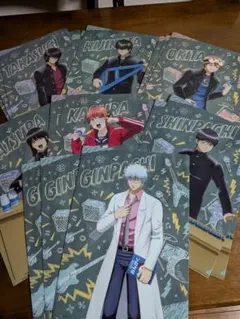 銀魂　3年Z組銀八先生　クリアファイル19枚セット　ローソン