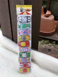 昭和レトロ　ブリキ　ミニカー　日本製　駄菓子屋　駄玩具　おもちゃ　デッドストックのサムネイル