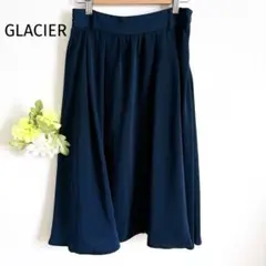 ハニーズ フレアスカート ネイビー 大人可愛い シンプル ウエストゴム