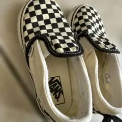 VANS チェッカーボード スリッポン　15cm