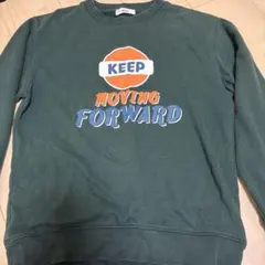WEGO KEEP MOVING FORWARD スウェット