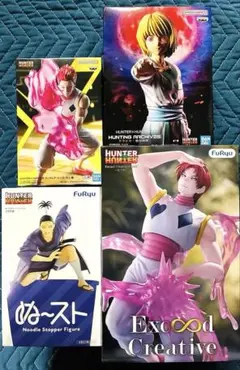 HUNTER×HUNTER ヒソカ ノブナガ クラピカ フィギュア 4点セット