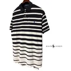 POLO Ralph Lauren ポロラルフローレン ポロシャツ ボーダー　L