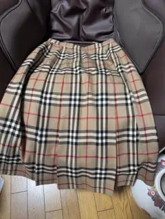 Burberrys ノバチェック ウールスカートのサムネイル