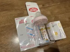 母乳相談室　桶谷式　Pigeon 哺乳瓶 0ヶ月用 Sサイズ　スリムタイプ乳首