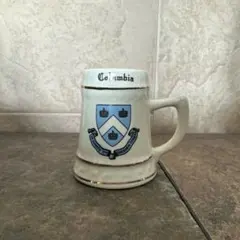 コロンビア大学紋章付き　ミニマグカップ 陶器製