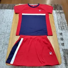 FILA テニスウェア スカート・Tシャツ セット