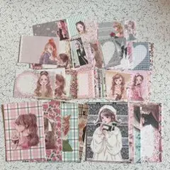 イラストカードセット 複数枚