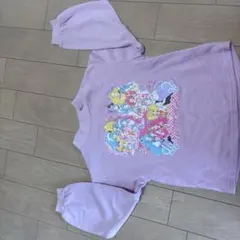 プリキュアオールスターズ トレーナー 薄紫色