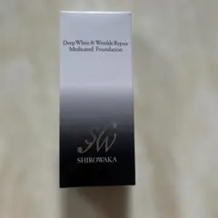 シロワカ ディープホワイト&リンクルリペア メディケィティットファンデーション
