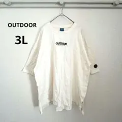 ★ 大きいサイズ アウトドア 半袖 プリント Tシャツ トップス 春夏 3L